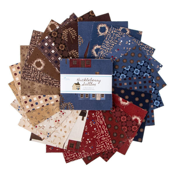 Huckleberry Saltbox - 5in Squares - 42pcs/bundle