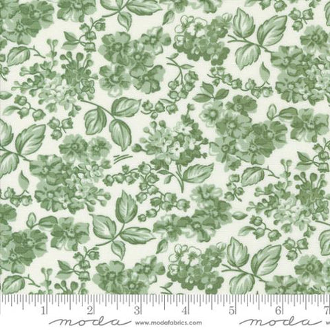 Floral Blooms - Rosemary Cottage - Green