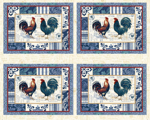 Rooster Placemat Kit - American Pride