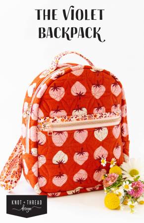 A small backpack perfect for carrying all your necessities. Small enough to be a purse, or used for a small child. Finishes at 11in High, 9in wide, and 4in deep. Includes a front zippered pocket and inside slip pockets. Features adjustable straps to fit anyone.