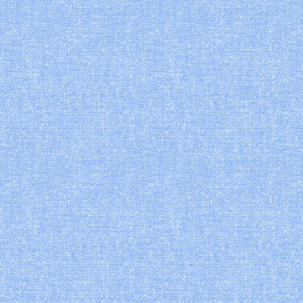 This fabric is designed by Nicholas Lapp for the collection Hand Picked: Forget Me Not. This fabric is a pale yellow that has some white specs that give it visual interest. The blue is a periwinkle color that is soft and almost looks like a chambray with the white in it. Great alternative to a solid! 