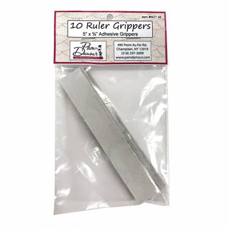 10 Ruler Grippers - 5" x 3/4"