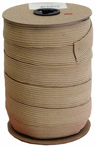 Braided Elastic - Tan - 1"