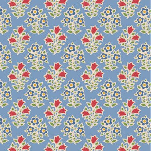 Tilda Fabric's Jubilee Collection are 100% cotton prints designed by Norwegian designer Tone Finnanger. This year, Tilda turns 25 and to celebrate the occasion we have gathered festive fabric designs from different collections over the years to create the colorful Jubilee collection. Perfect for birthday and jubilee celebrations with reds and blues accompanied by teals, yellows and pinks.