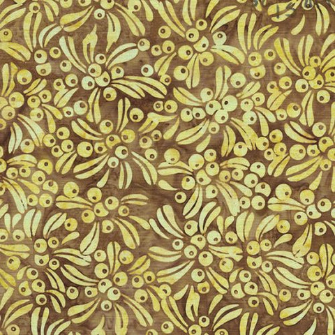 Berries - Gold Ochre Batik