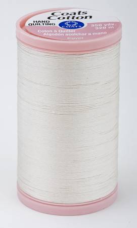 Coats and Clark 100% Cotton Hand Quilting Thread 3-Ply 350yd