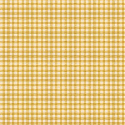 Gingham - Creating Memories Woven - Yellow