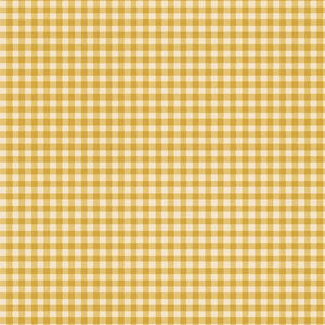 Gingham - Creating Memories Woven - Yellow