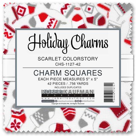 Holiday Charms Charm Pack - 5 x 5