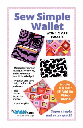 Sew Simple Wallet Pattern