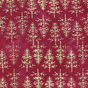 Tree - Red Cherry Batik