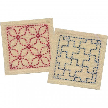 Sashiko Kit - Coaster Collection