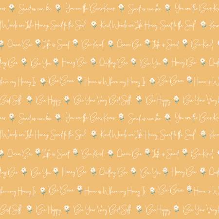 LARGE bee fabric - honey bee fabric, Fabric