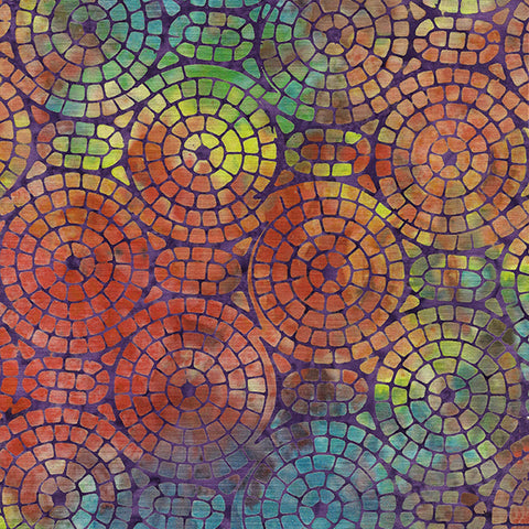 Circles - Broken Glass Batik